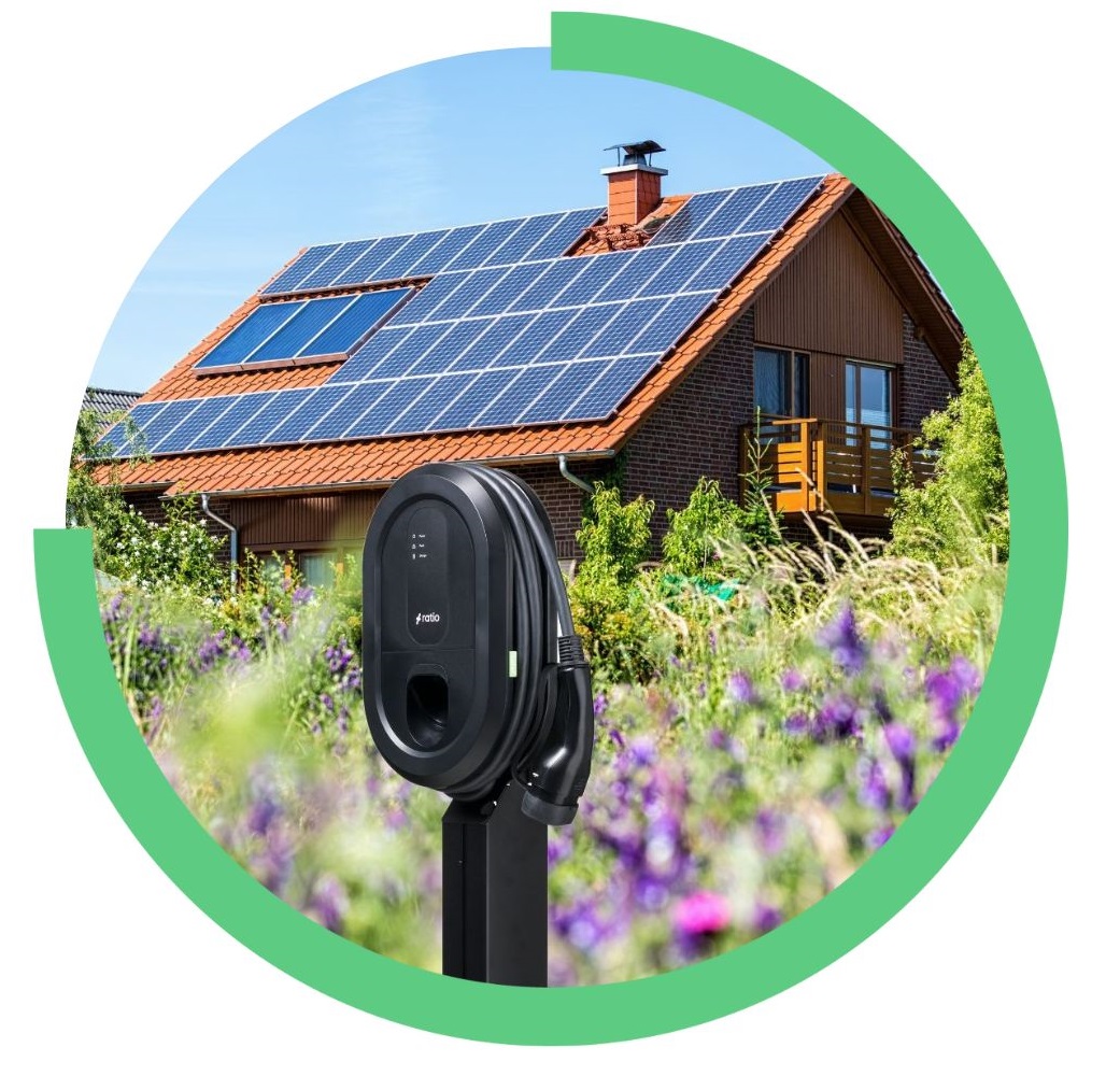 Ratio EV charger at home